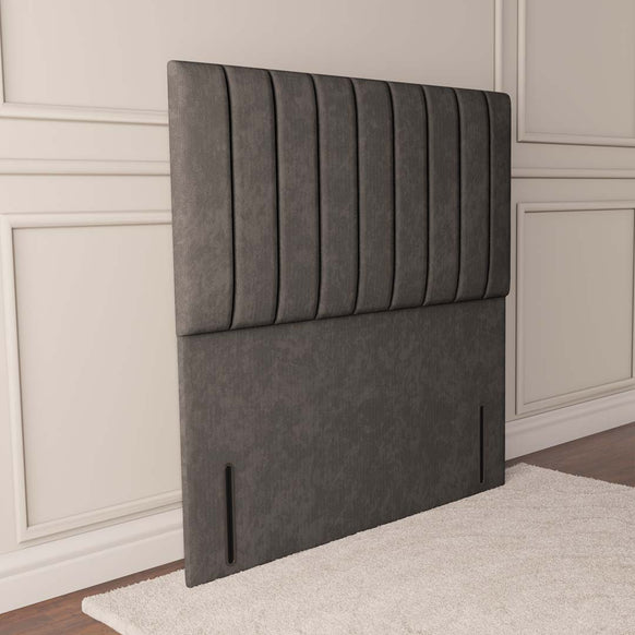 Prague Floor Standing Headboard - Slate Grey Naples