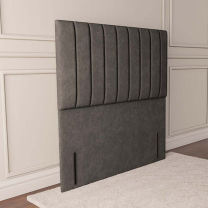 Prague Floor Standing Headboard - Slate Grey Naples