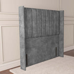 Prague Wingback Floor Standing Headboard - Armour Coniston