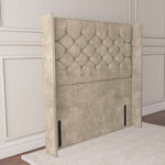 Paris Wingback Floor Standing Headboard - Almond Coniston