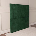 Rome Floor Standing Headboard - Emerald Coniston