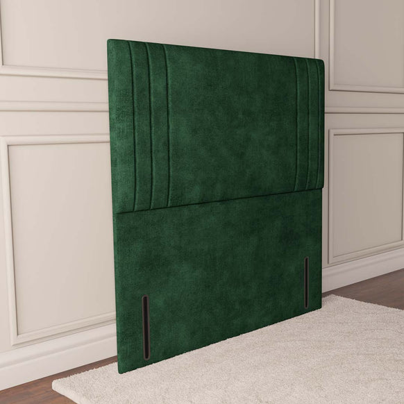 Rome Floor Standing Headboard - Emerald Coniston
