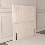 Rome Floor Standing Headboard - Cream Naples