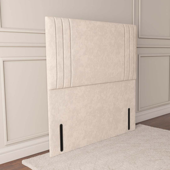 Rome Floor Standing Headboard - Cream Naples