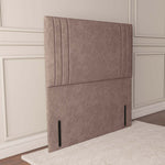 Rome Floor Standing Headboard - Mauve Naples