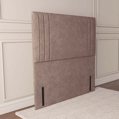 Rome Floor Standing Headboard - Mauve Naples
