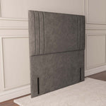 Rome Floor Standing Headboard - Slate Grey Naples