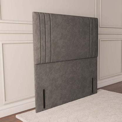 Rome Floor Standing Headboard - Slate Grey Naples