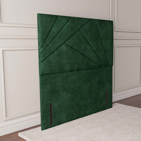 San Diego Floor Standing Headboard - Emerald Coniston