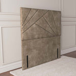 San Diego Floor Standing Headboard - Mink Coniston