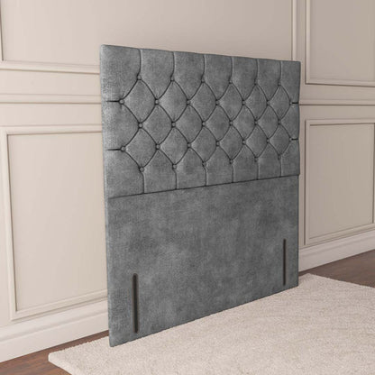 Seville Chesterfield Floor Standing Headboard - Armour Coniston