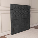 Suva Floor Standing Headboard - Charcoal Coniston
