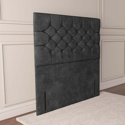 Suva Floor Standing Headboard - Charcoal Coniston