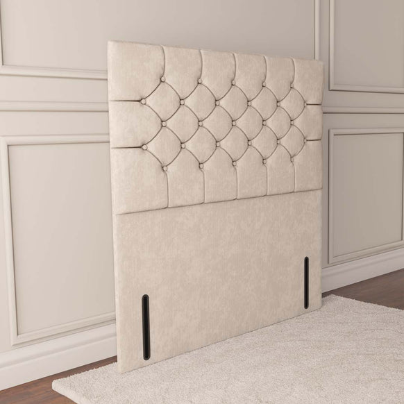 Suva Floor Standing Headboard - Cream Naples