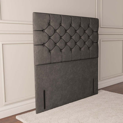 Suva Floor Standing Headboard - Slate Grey Naples