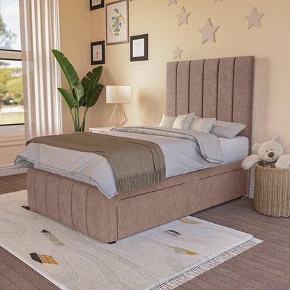 Sydney Kids Divan Bed - Mauve Naples
