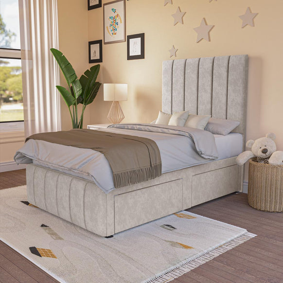 Sydney Kids Divan Bed - Seal Grey Naples