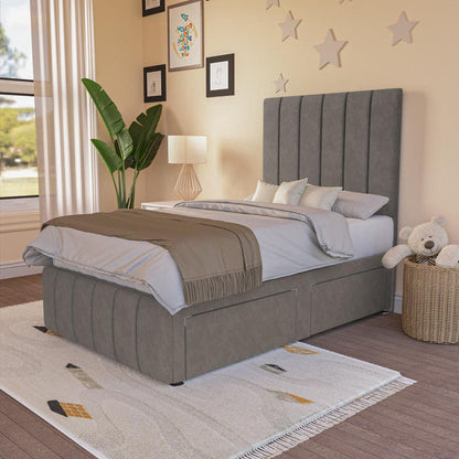 Sydney Kids Divan Bed - Slate Grey Naples