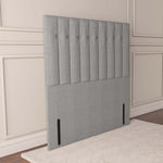 Tokyo Floor Standing Headboard - Silver Linoso