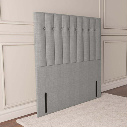Tokyo Floor Standing Headboard - Silver Linoso