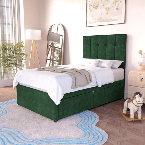 Tokyo Kids Divan Bed - Emerald Coniston