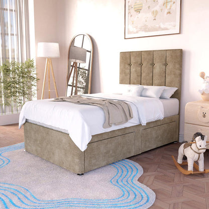 Prague Kids Divan Bed - Mink Coniston