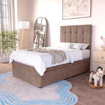 Tokyo Kids Divan Bed - Mauve Naples