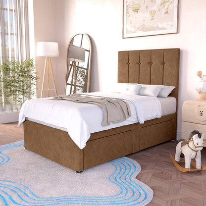 Prague Kids Divan Bed - Mink Naples