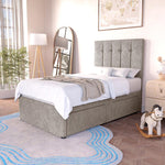 Tokyo Kids Divan Bed - Seal Grey Naples