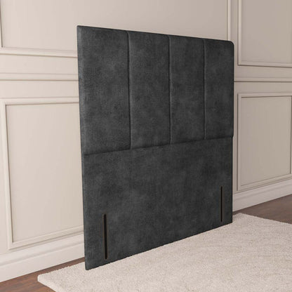 Victoria Floor Standing Headboard - Charcoal Coniston