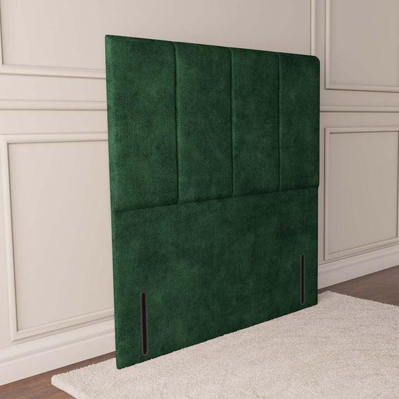 Victoria Floor Standing Headboard - Emerald Coniston