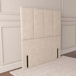 Victoria Floor Standing Headboard - Cream Naples