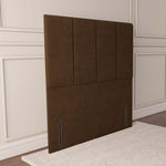 Victoria Floor Standing Headboard - Mocca Plush Velvet
