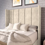 Cidra Kids Wingback Divan Bed - Almond Coniston