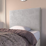 Dakar Kids Divan Bed - Silver Plush Velvet