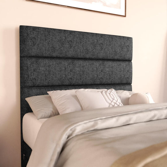 Havana Kids Divan Bed - Black Chenille