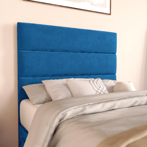 Havana Kids Divan Bed - Blue Plush Velvet