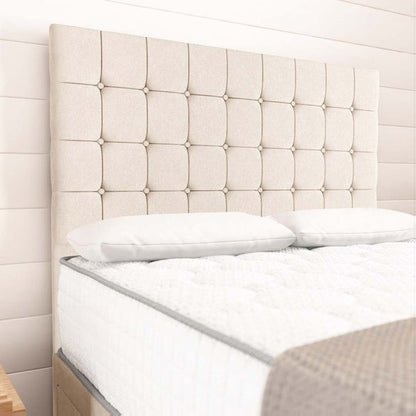 Kingston Divan Bed - Cream Naples