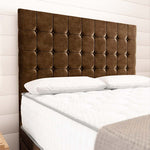 Kingston Divan Bed - Mocca Plush Velvet