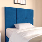 Lima Kids Divan Bed - Blue Plush Velvet