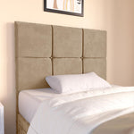 Lima Kids Divan Bed - Mink Plush Velvet
