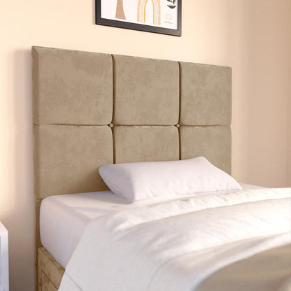 Lima Kids Divan Bed - Mink Plush Velvet