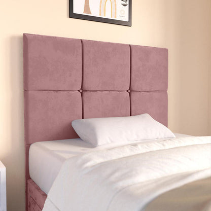 Lima Kids Divan Bed - Pink Plush Velvet