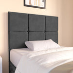 Lima Kids Divan Bed - Steel Plush Velvet
