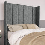 Prague Kids Wingback Divan Bed - Charcoal Chenille