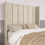 Prague Kids Wingback Divan Bed - Cream Chenille