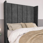 Prague Kids Wingback Divan Bed - Charcoal Coniston