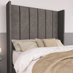 Prague Kids Wingback Divan Bed - Slate Grey Naples
