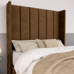 Prague Kids Wingback Divan Bed - Mocca Plush Velvet