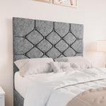 Seville Kids Chesterfield Divan Bed - Silver Chenille